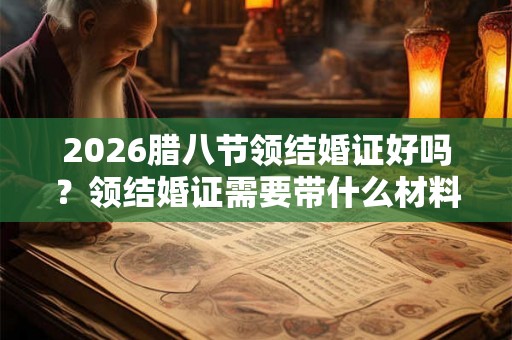 2026腊八节领结婚证好吗？领结婚证需要带什么材料？