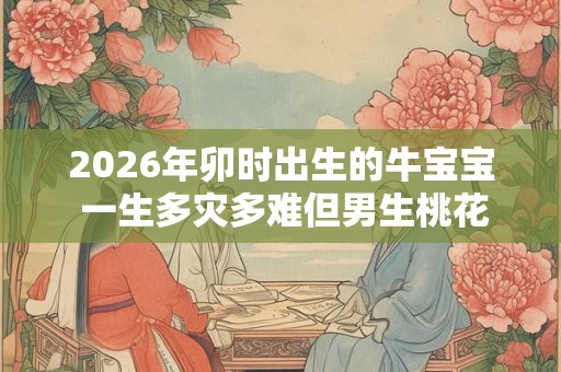 2026年卯时出生的牛宝宝 一生多灾多难但男生桃花运旺