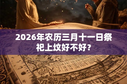 2026年农历三月十一日祭祀上坟好不好？