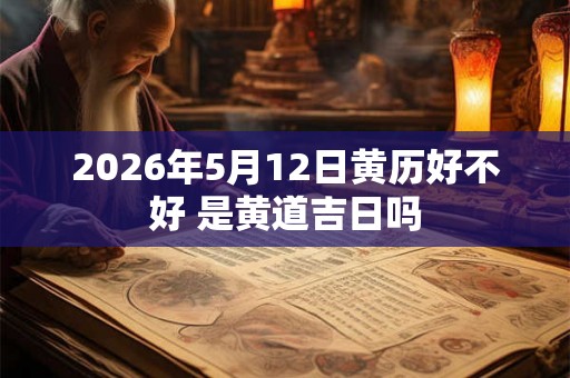2026年5月12日黄历好不好 是黄道吉日吗
