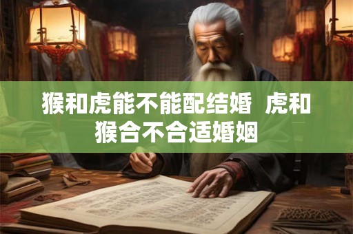 猴和虎能不能配结婚  虎和猴合不合适婚姻