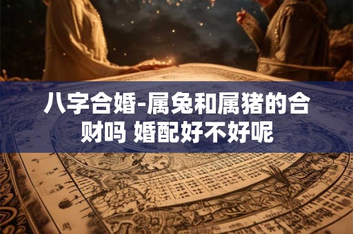 八字合婚-属兔和属猪的合财吗 婚配好不好呢