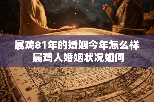 属鸡81年的婚姻今年怎么样 属鸡人婚姻状况如何 属鸡81年的婚姻今年怎么样 属鸡人婚姻状况如何