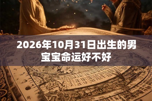 2026年10月31日出生的男宝宝命运好不好