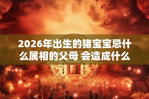 2026年出生的猪宝宝忌什么属相的父母 会造成什么影响