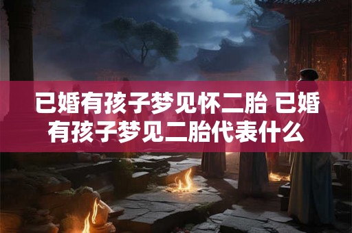 已婚有孩子梦见怀二胎 已婚有孩子梦见二胎代表什么