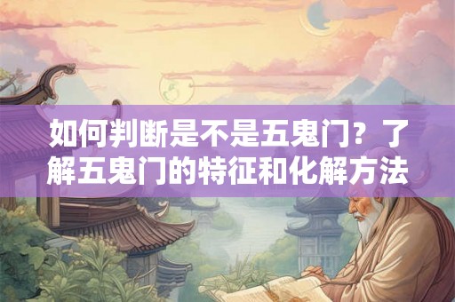 如何判断是不是五鬼门？了解五鬼门的特征和化解方法