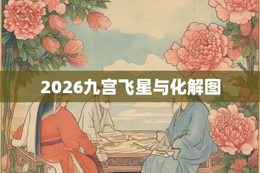 2026九宫飞星与化解图