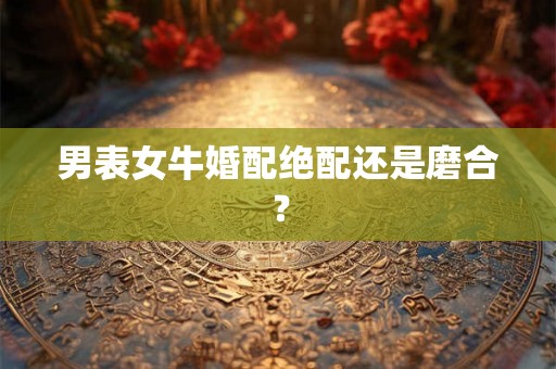 男表女牛婚配绝配还是磨合？