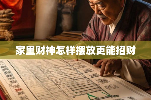 家里财神怎样摆放更能招财 家里财神怎样摆放更能招财