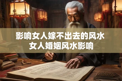 影响女人嫁不出去的风水 女人婚姻风水影响