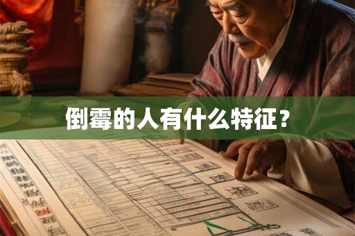 倒霉的人有什么特征？