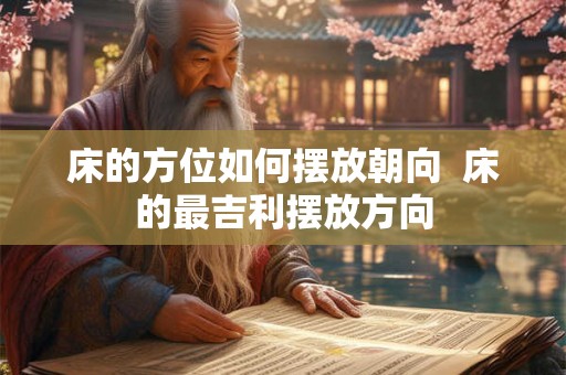 床的方位如何摆放朝向  床的最吉利摆放方向