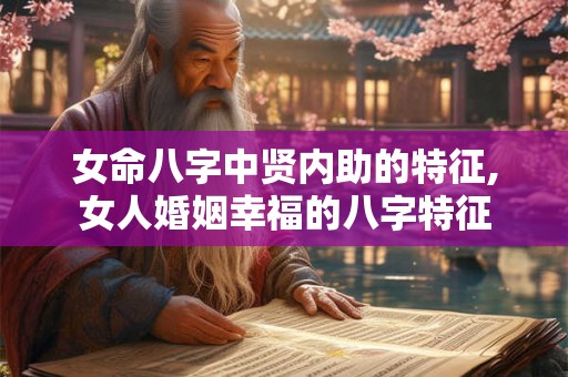 女命八字中贤内助的特征,女人婚姻幸福的八字特征