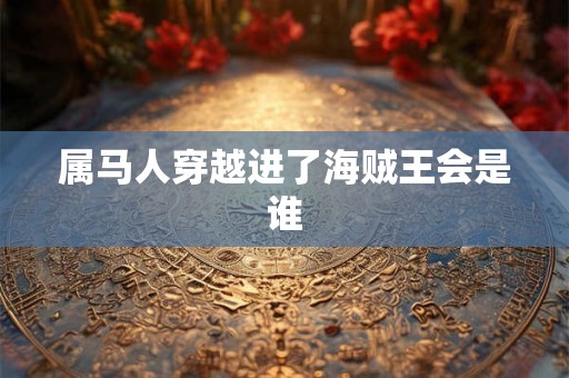 属马人穿越进了海贼王会是谁 属马人穿越进了海贼王会是谁