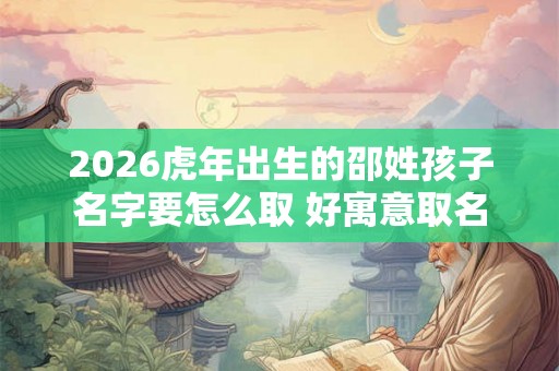 2026虎年出生的邵姓孩子名字要怎么取 好寓意取名