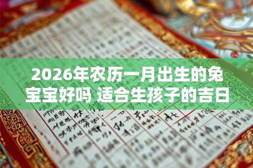 2026年农历一月出生的兔宝宝好吗 适合生孩子的吉日