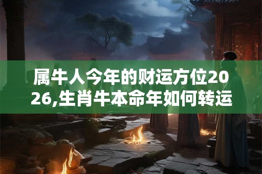 属牛人今年的财运方位2026,生肖牛本命年如何转运？