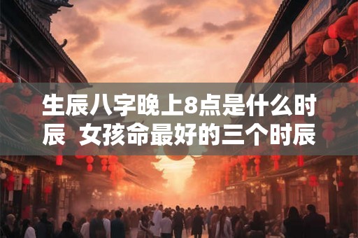 生辰八字晚上8点是什么时辰 女孩命最好的三个时辰 生辰八字晚上8点是什么时辰 女孩命最好的三个时辰