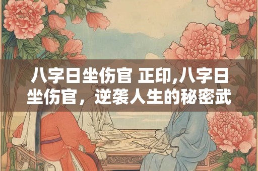 八字日坐伤官 正印,八字日坐伤官，逆袭人生的秘密武器！