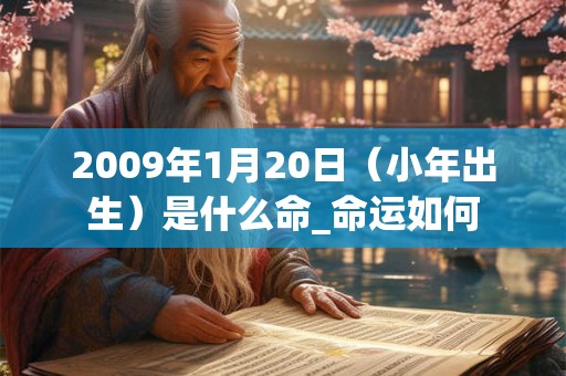 2009年1月20日（小年出生）是什么命_命运如何