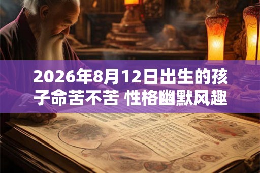 2026年8月12日出生的孩子命苦不苦 性格幽默风趣