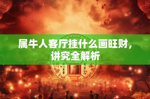 属牛人客厅挂什么画旺财,讲究全解析 属牛人客厅挂什么画旺财,讲究全解析