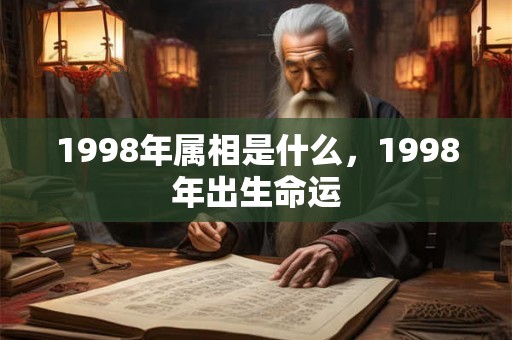 1998年属相是什么，1998年出生命运