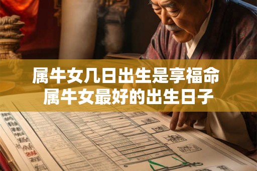 属牛女几日出生是享福命 属牛女最好的出生日子 属牛女几日出生是享福命 属牛女最好的出生日子
