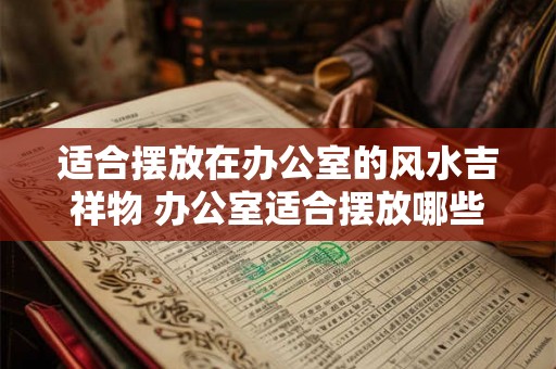 适合摆放在办公室的风水吉祥物 办公室适合摆放哪些风水吉祥物