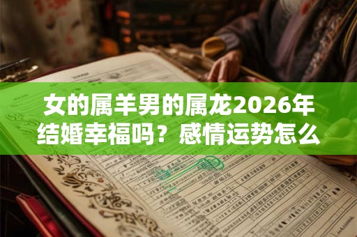 女的属羊男的属龙2026年结婚幸福吗？感情运势怎么样？