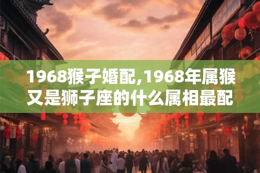 1968猴子婚配,1968年属猴又是狮子座的什么属相最配 1968猴子婚配,1968年属猴又是狮子座的什么属相最配
