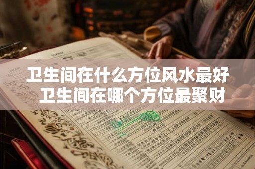 卫生间在什么方位风水最好  卫生间在哪个方位最聚财