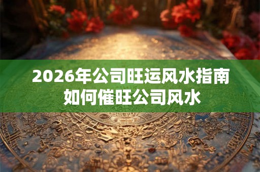 2026年公司旺运风水指南 如何催旺公司风水 2026年公司旺运风水指南 如何催旺公司风水