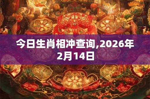 今日生肖相冲查询,2026年2月14日