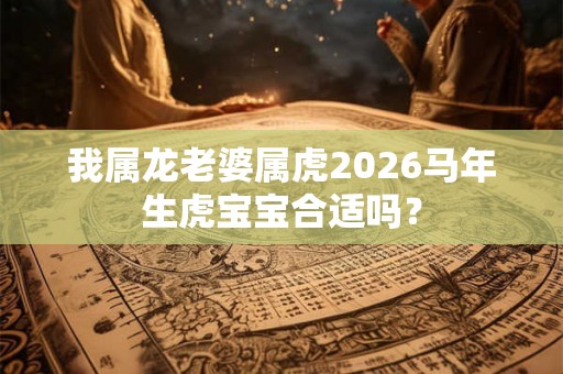 我属龙老婆属虎2026马年生虎宝宝合适吗？