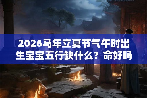 2026马年立夏节气午时出生宝宝五行缺什么？命好吗？