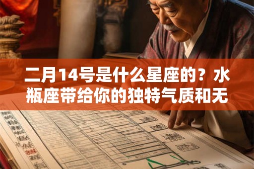 二月14号是什么星座的？水瓶座带给你的独特气质和无限可能！