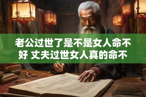 老公过世了是不是女人命不好 丈夫过世女人真的命不好