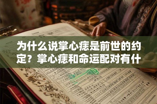 为什么说掌心痣是前世的约定？掌心痣和命运配对有什么关系？
