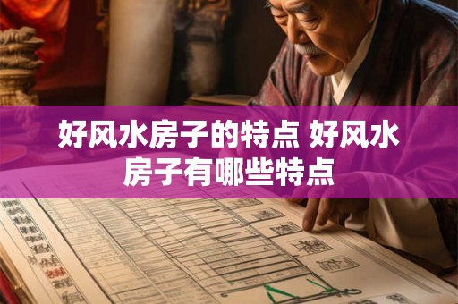 好风水房子的特点 好风水房子有哪些特点 好风水房子的特点 好风水房子有哪些特点