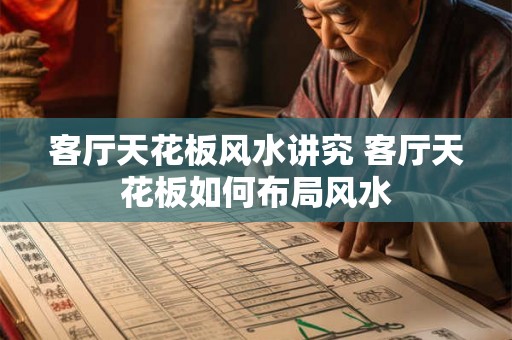 客厅天花板风水讲究 客厅天花板如何布局风水 客厅天花板风水讲究 客厅天花板如何布局风水