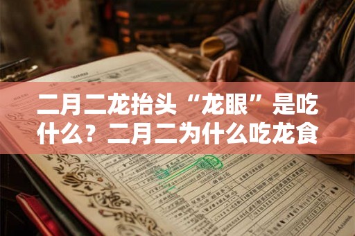 二月二龙抬头“龙眼”是吃什么？二月二为什么吃龙食？