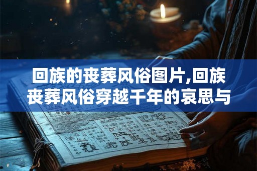 回族的丧葬风俗图片,回族丧葬风俗穿越千年的哀思与敬仰