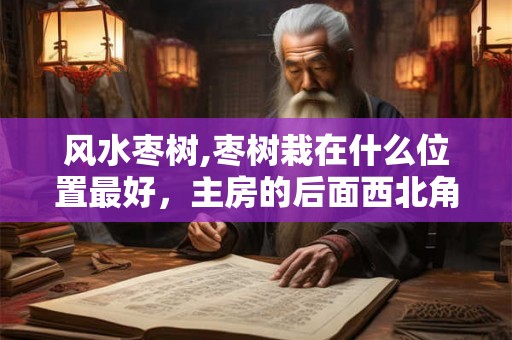 风水枣树,枣树栽在什么位置最好，主房的后面西北角可以吗