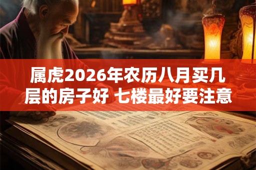 属虎2026年农历八月买几层的房子好 七楼最好要注意