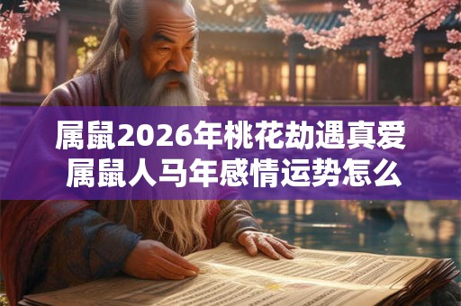 属鼠2026年桃花劫遇真爱 属鼠人马年感情运势怎么样
