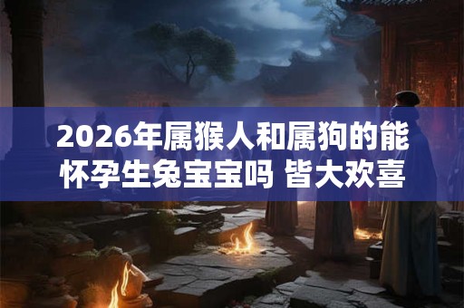 2026年属猴人和属狗的能怀孕生兔宝宝吗 皆大欢喜和谐幸福 2026年属猴人和属狗的能怀孕生兔宝宝吗 皆大欢喜和谐幸福