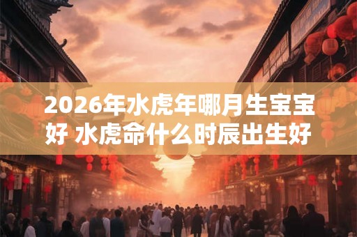 2026年水虎年哪月生宝宝好 水虎命什么时辰出生好