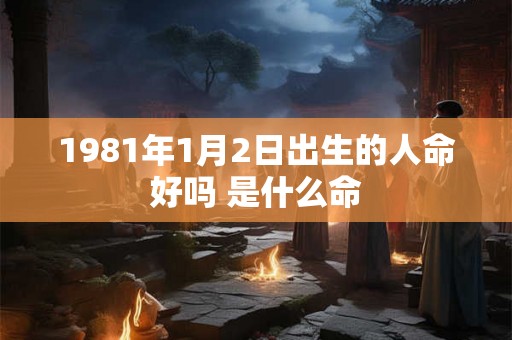 1981年1月2日出生的人命好吗 是什么命